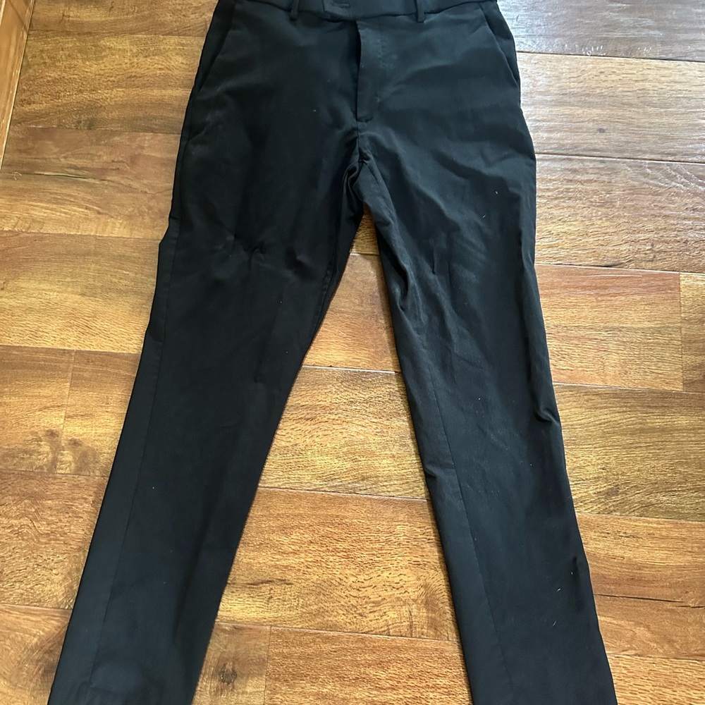 Men's Black Pants 32x30 w pop rn once
Slim fit